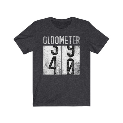 Oldometer 40 Shirt, Funny 40th Birthday Shirt
