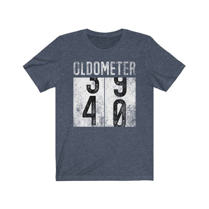 Oldometer 40 Shirt, Funny 40th Birthday Shirt