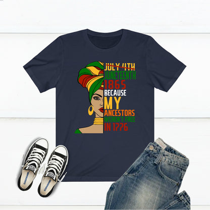 Juneteenth 1865 T-Shirt: Black History, Freedom Day