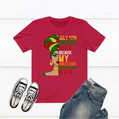 Juneteenth 1865 T-Shirt: Black History, Freedom Day