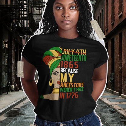 Juneteenth 1865 T-Shirt: Black History, Freedom Day