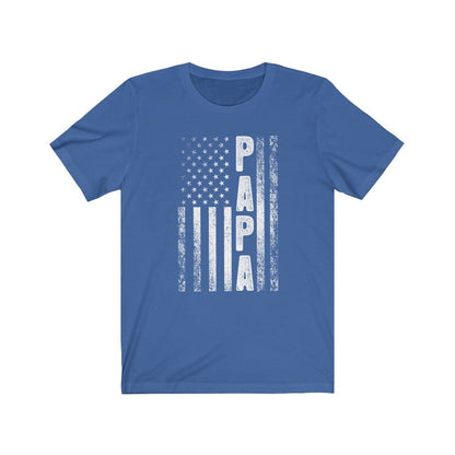 Papa American Flag Shirt, Papa Tshirt