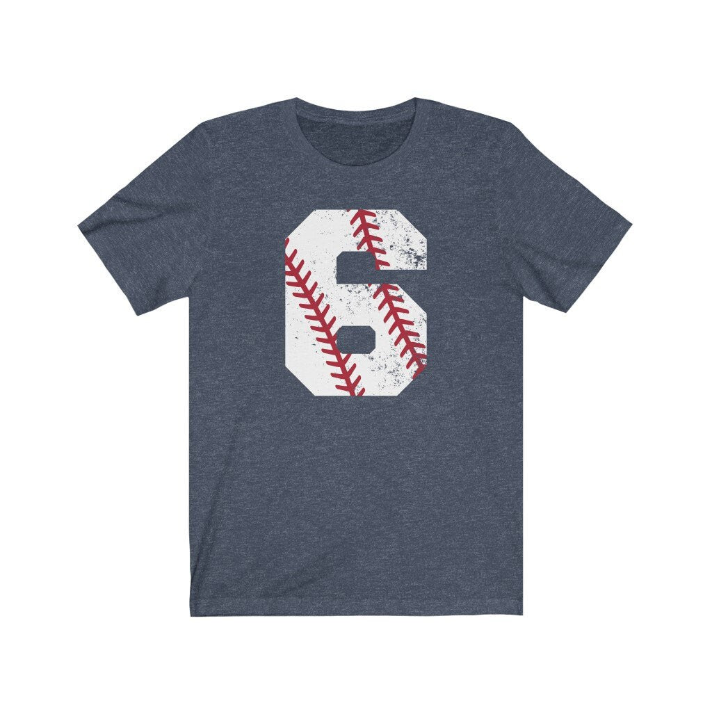 Custom Baseball Number T-Shirt: Baseball Mom Graphic Tee