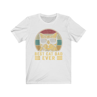 Funny Cat Dad Graphic Tee, Father's Day Gift