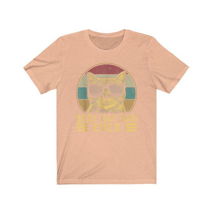 Funny Cat Dad Graphic Tee, Father's Day Gift