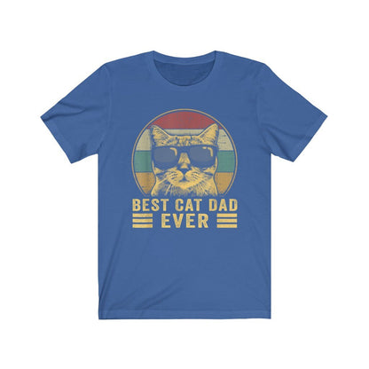 Funny Cat Dad Graphic Tee, Father's Day Gift