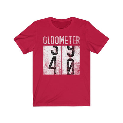 Oldometer 40 Shirt, Funny 40th Birthday Shirt