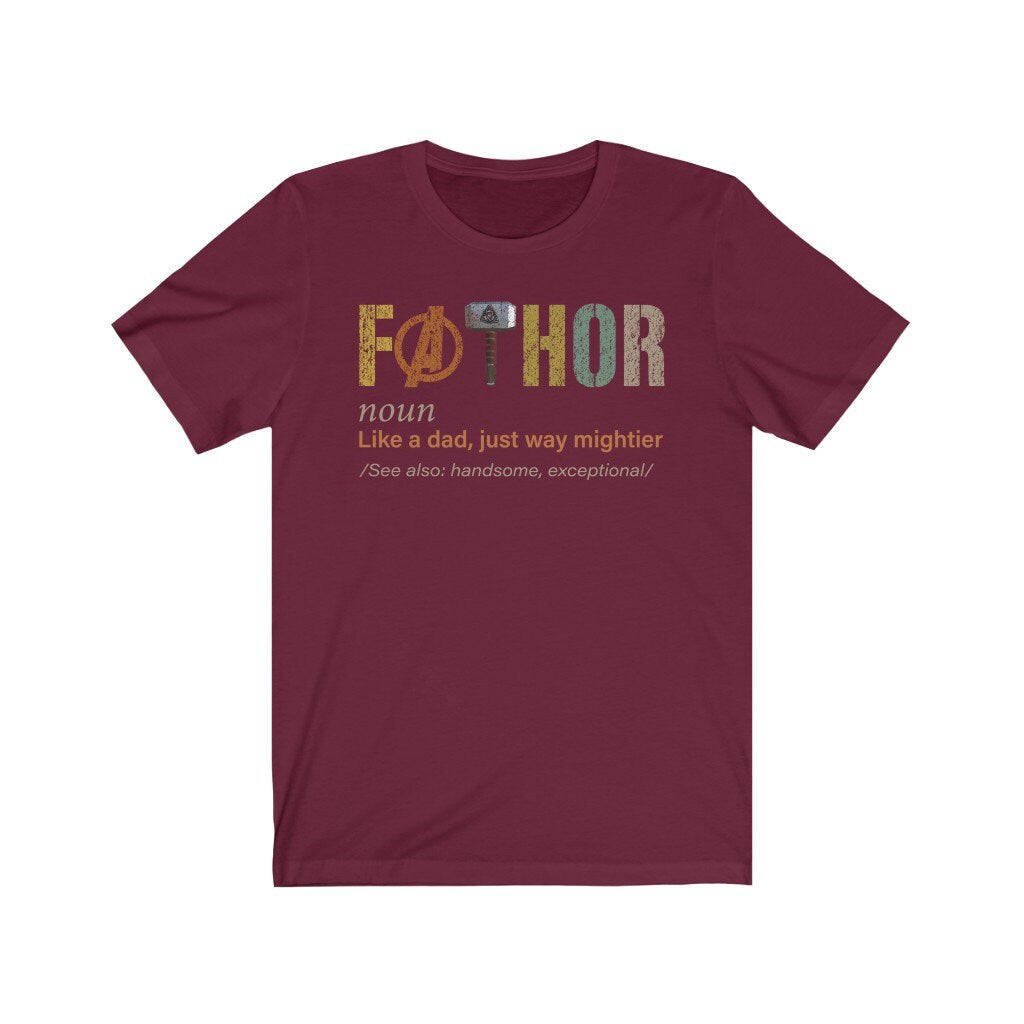 Fathor Definition Shirt, Dad Gift Tee