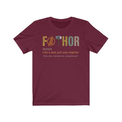 Fathor Definition Shirt, Dad Gift Tee