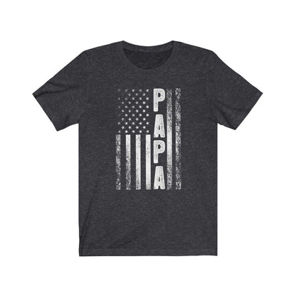 Papa American Flag Shirt, Papa Tshirt
