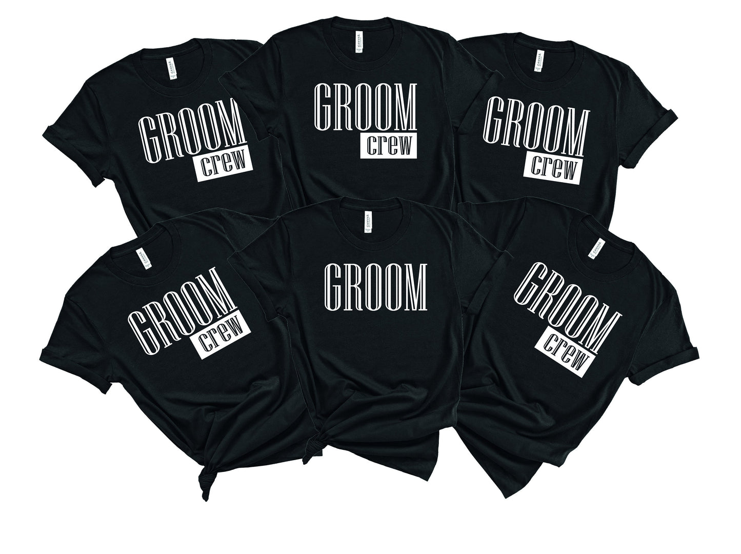 Groom Crew Shirt: Bachelor Party Cotton Tees