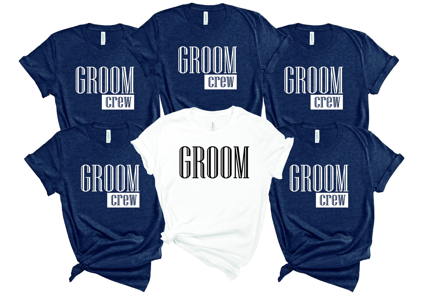 Groom Crew Shirt: Bachelor Party Cotton Tees