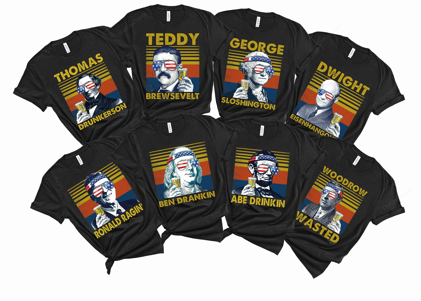 Funny Bachelor Party Shirts: Groomsmen Drinking Team T-Shirts