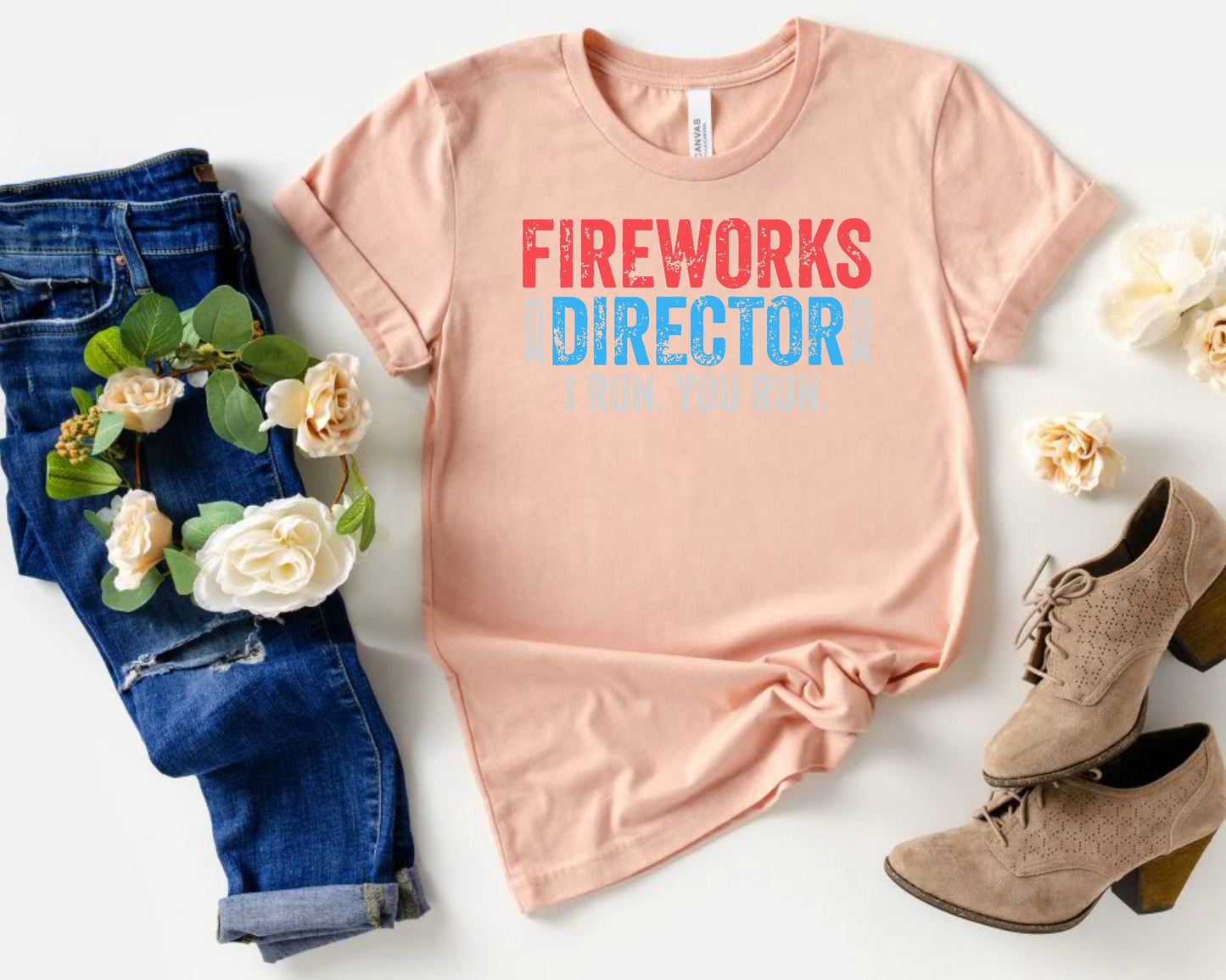 Fireworks Director Shirt  Independence Day Patriotic Shirt