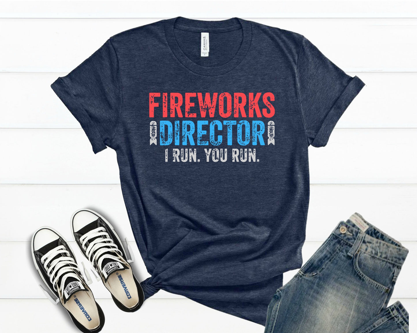 Fireworks Director Shirt  Independence Day Patriotic Shirt