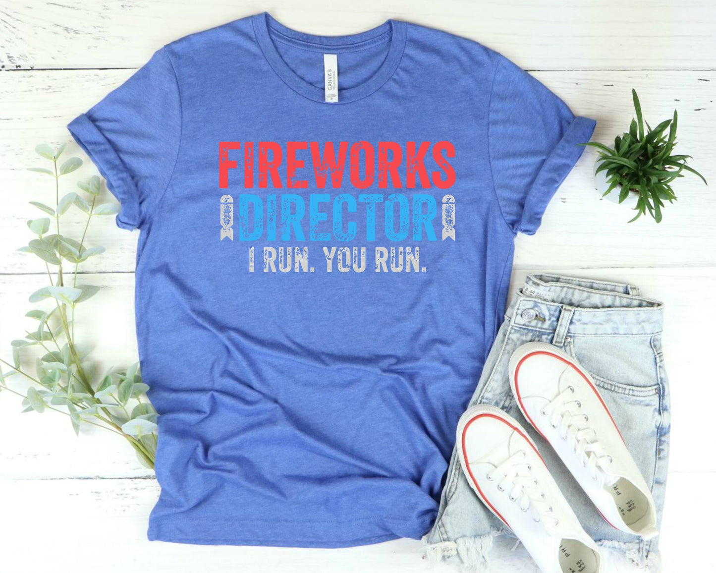 Fireworks Director Shirt  Independence Day Patriotic Shirt