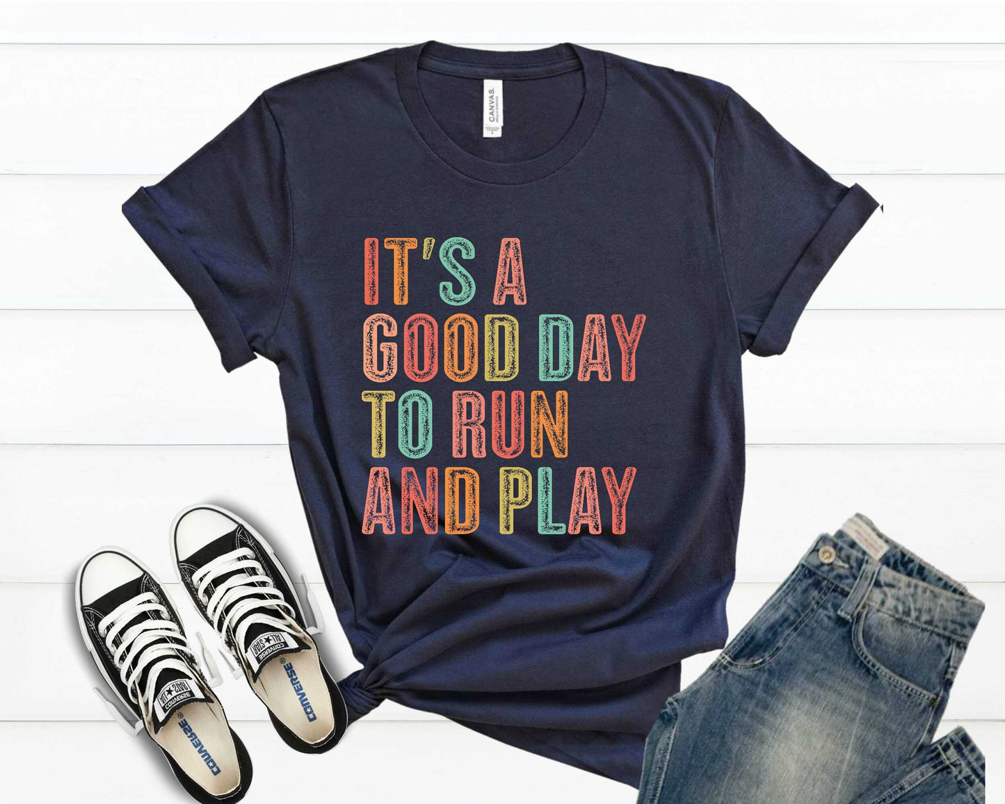 Physical Education Teacher Shirt: Run & Play - Comfort Colors