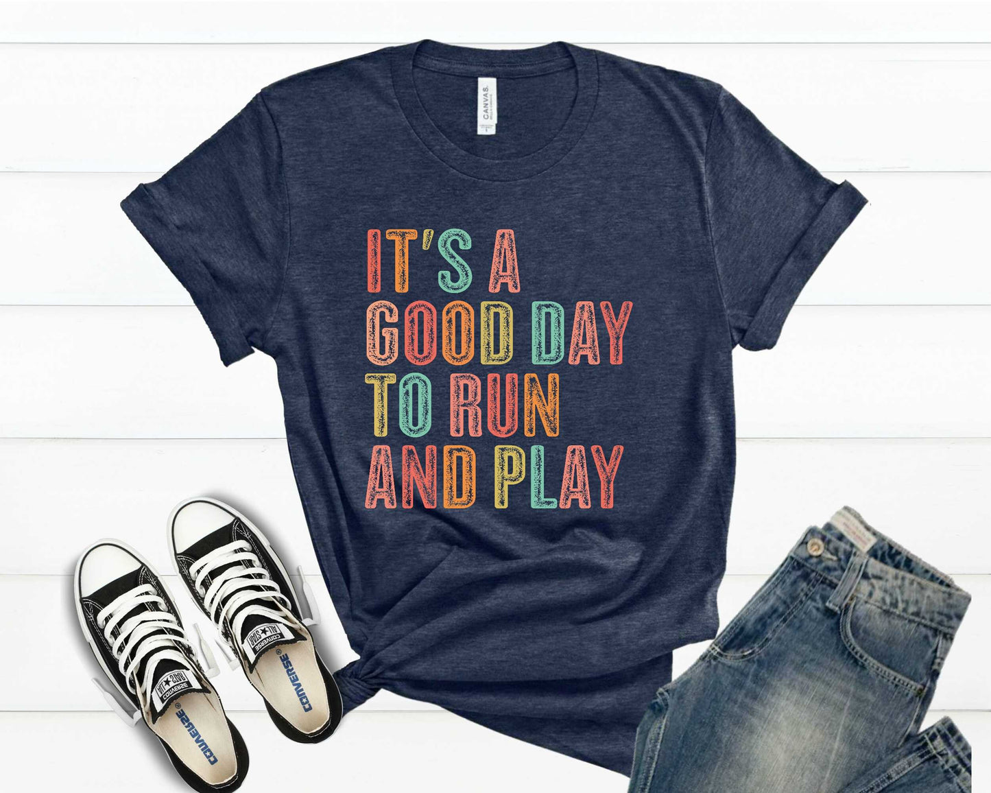 Physical Education Teacher Shirt: Run & Play - Comfort Colors
