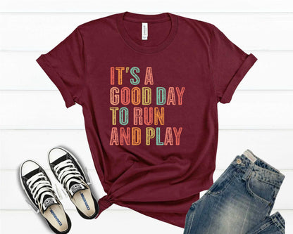 Physical Education Teacher Shirt: Run & Play - Comfort Colors
