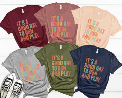 Physical Education Teacher Shirt: Run & Play - Comfort Colors