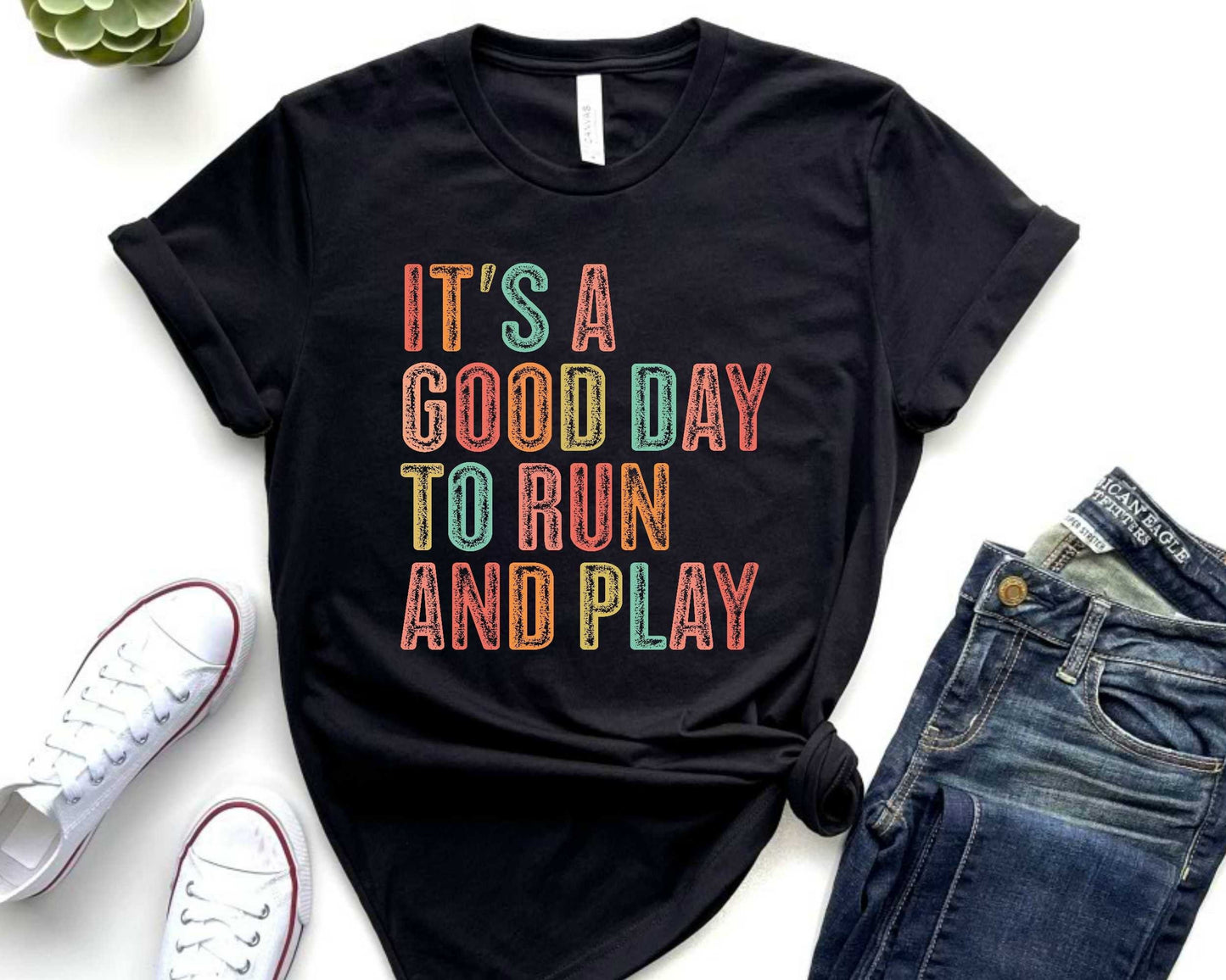 Physical Education Teacher Shirt: Run & Play - Comfort Colors