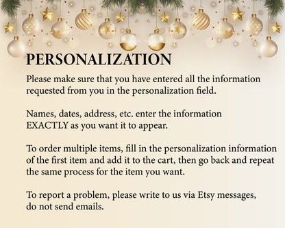 Personalized Our First Christmas Engaged Ornament Christmas 2023 Engagement Gift