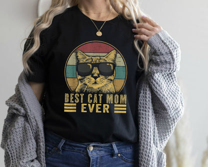 Funny Cat Mom T-Shirt, Cat Lady Gift