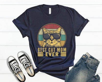 Funny Cat Mom T-Shirt, Cat Lady Gift