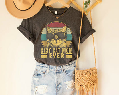 Funny Cat Mom T-Shirt, Cat Lady Gift