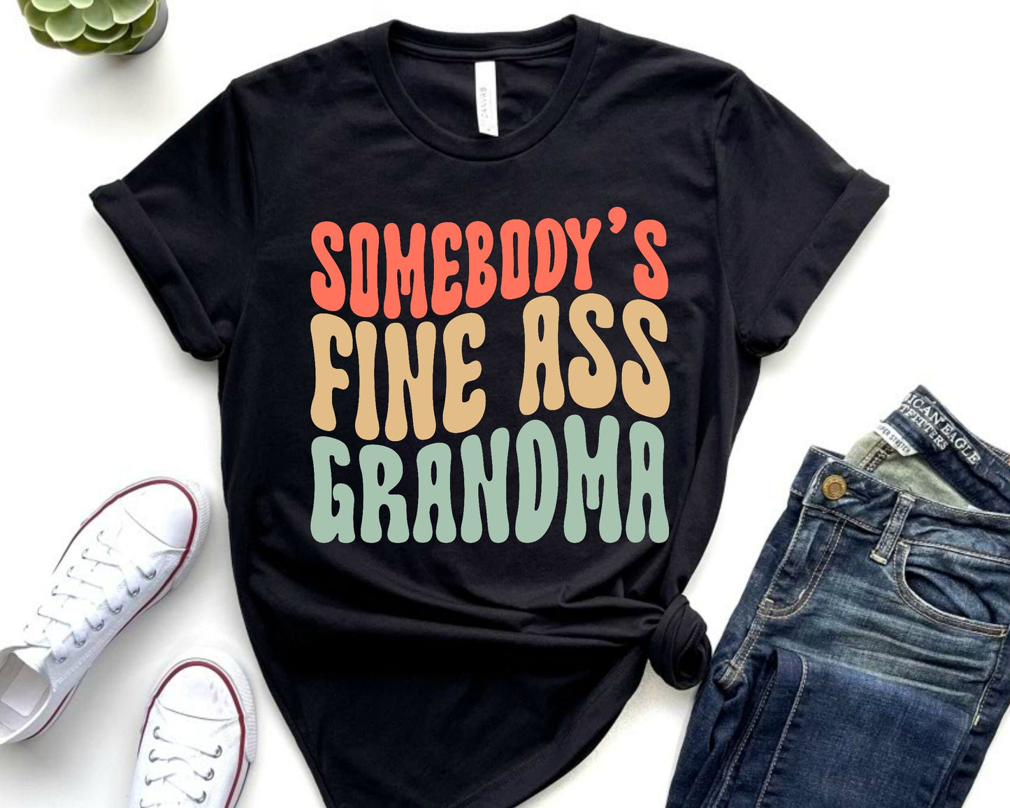 Funny Grandma Shirt, Somebody's Fine Ass Grandma Shirt Gift for Grandma, Gift for Grandmother Fine Ass Tee Shirt
