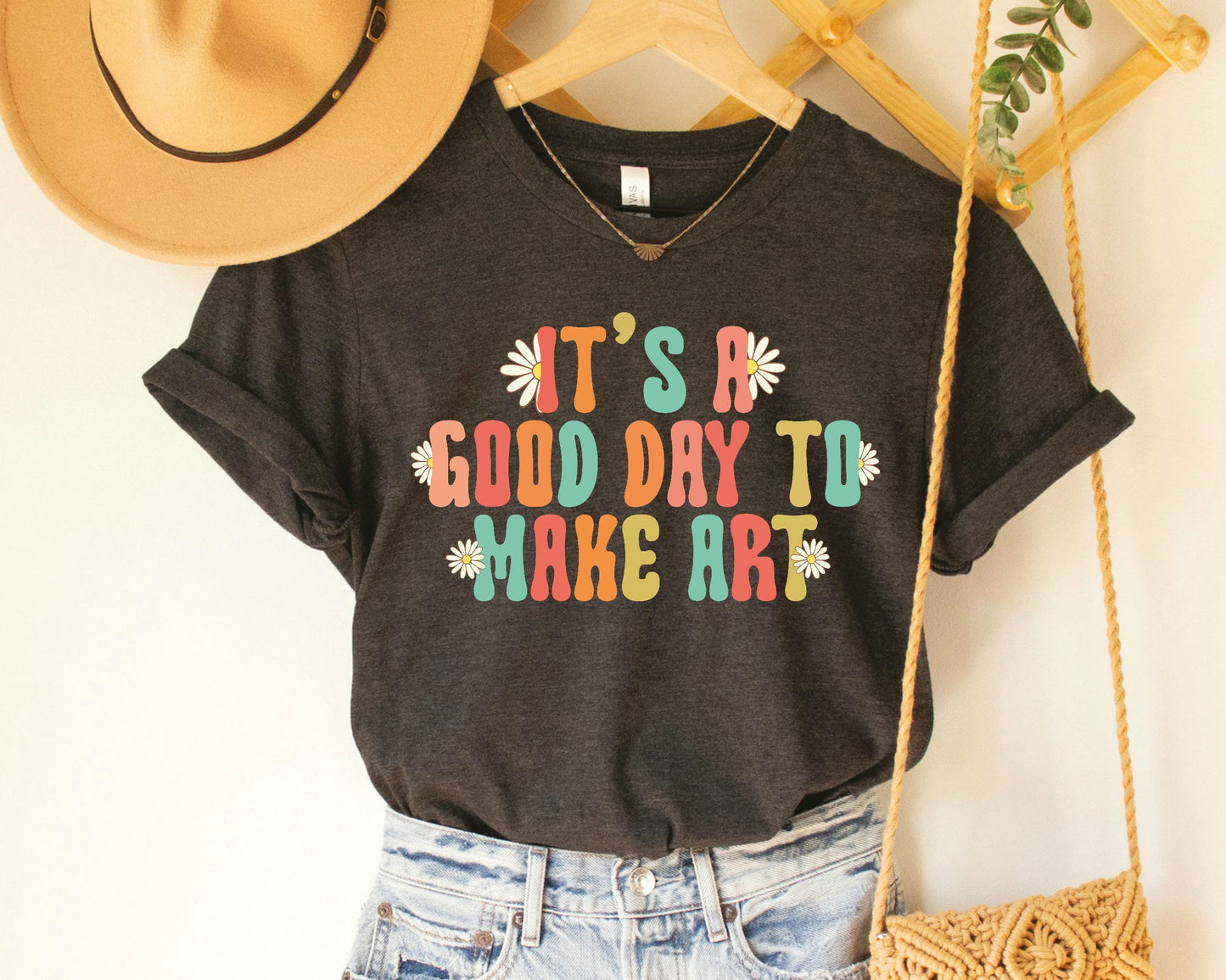 Art Teacher Shirt: Good Day to Make Art, Comfort Colors Tee