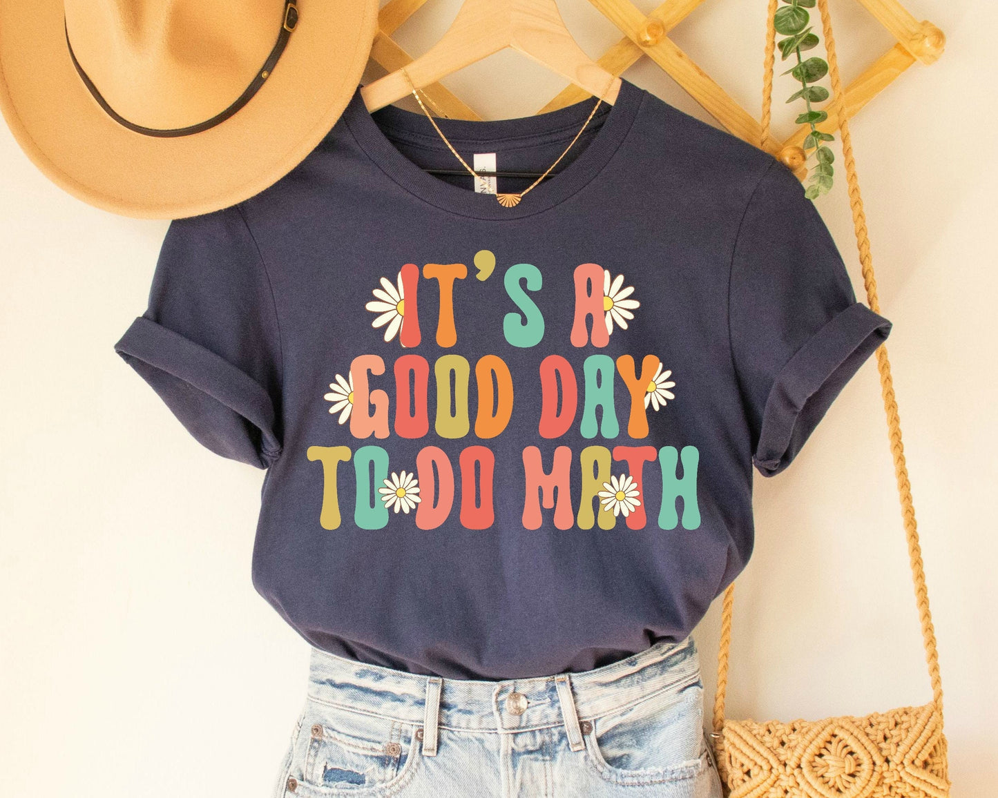 Math Teacher Shirt: Good Day To Do Math - Comfort Colors