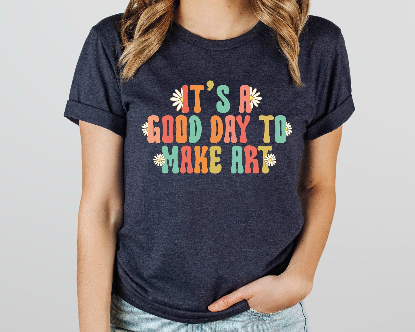 Art Teacher Shirt: Good Day to Make Art, Comfort Colors Tee