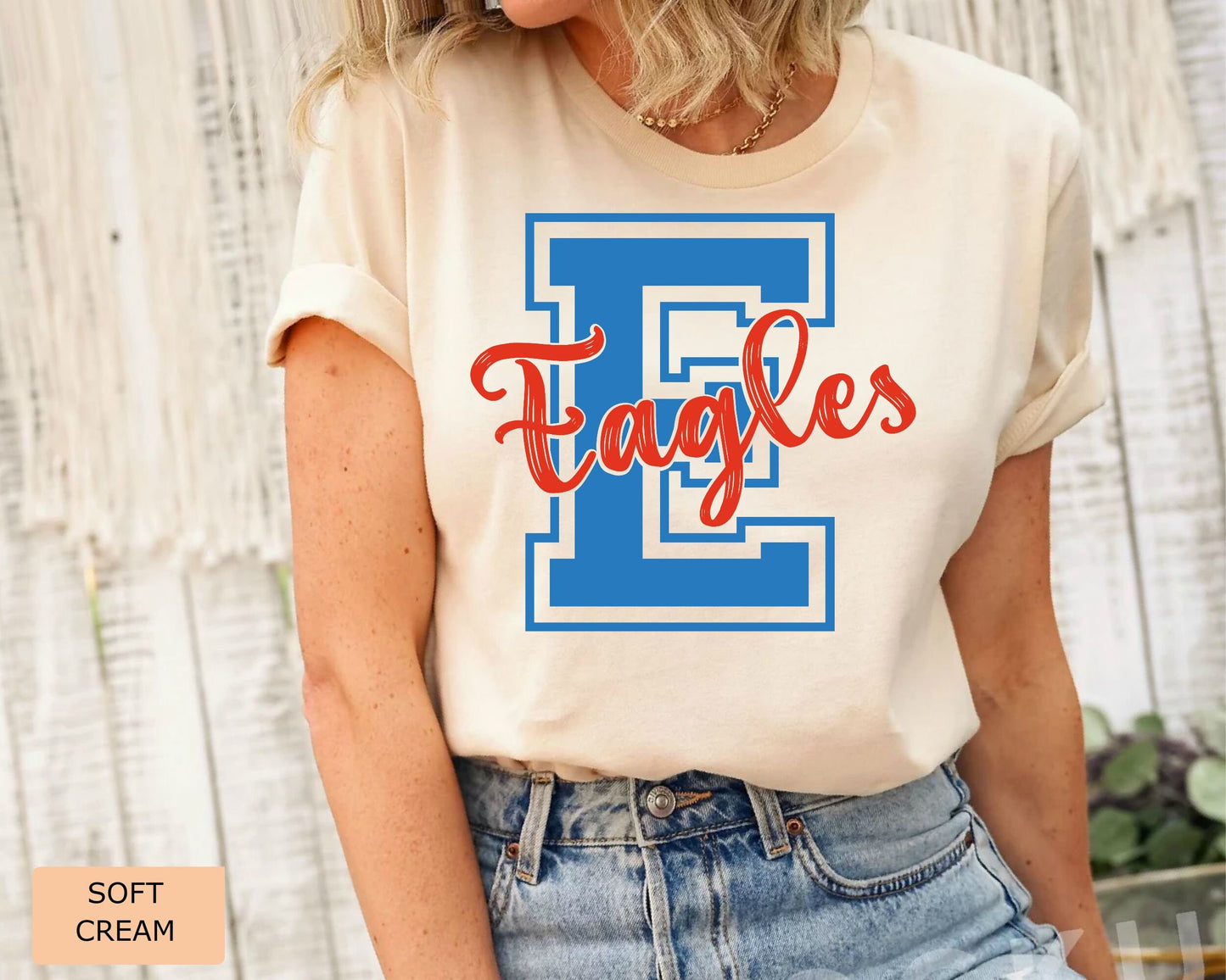 Custom School Mascot Shirt: Comfort Colors Team Spirit Tee