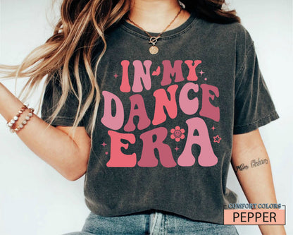 In My Dance Era Shirt: Comfort Colors Retro Christmas T-Shirt