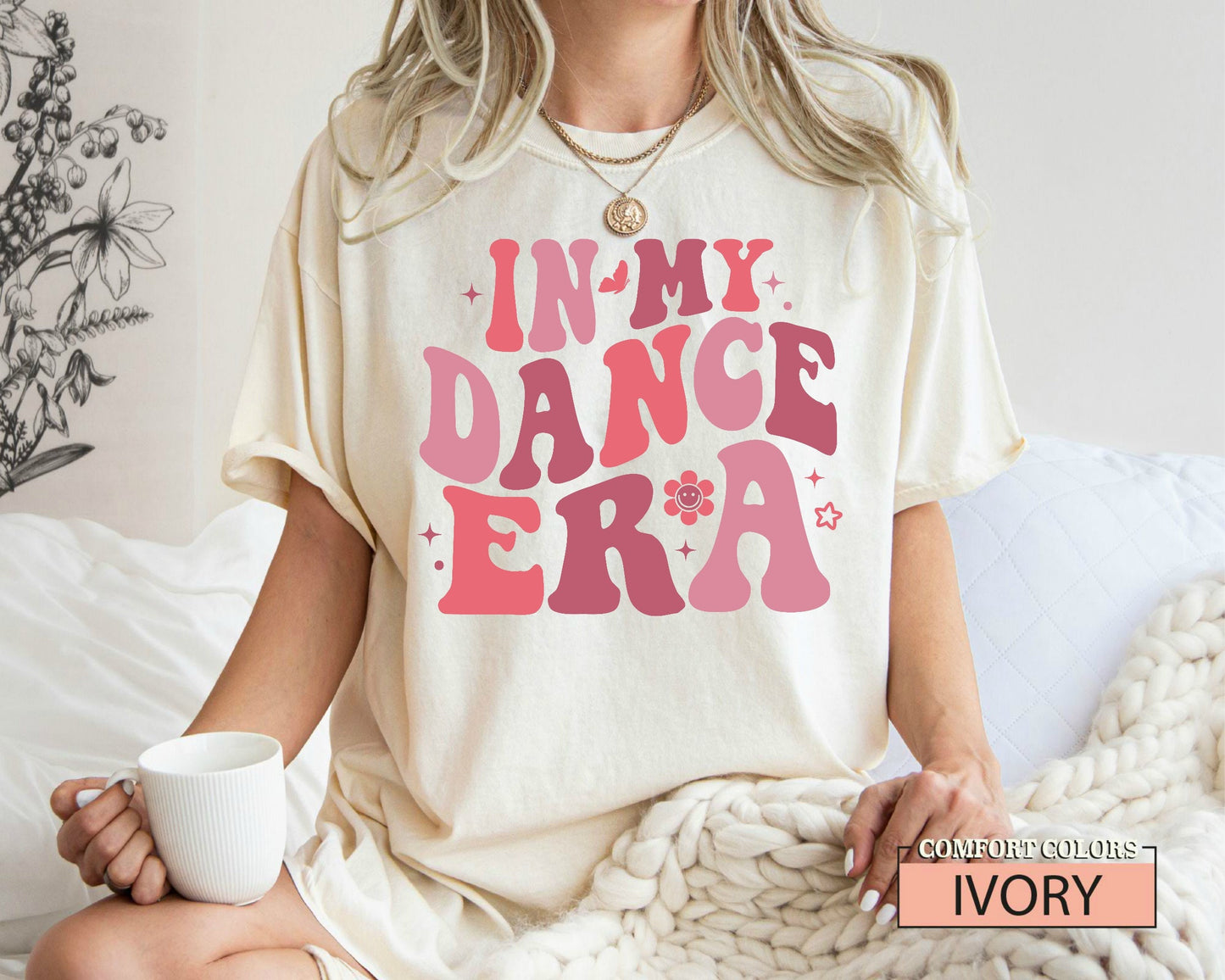 In My Dance Era Shirt: Comfort Colors Retro Christmas T-Shirt