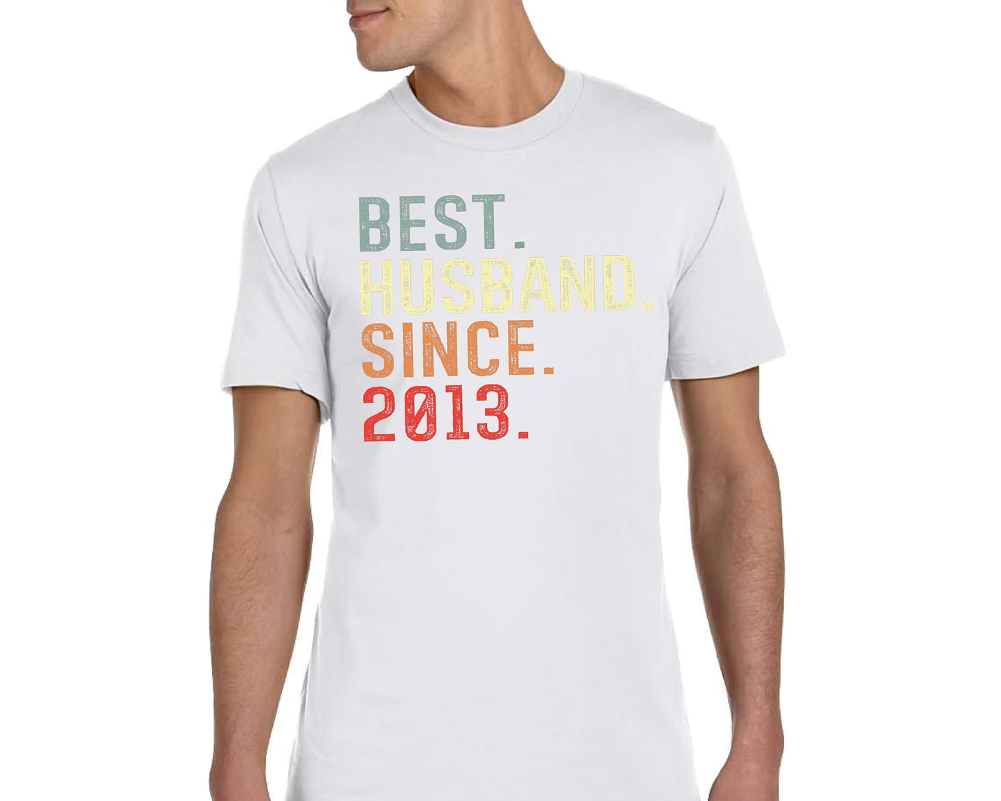 Best Husband Since 2016 Shirt, Custom 10th Wedding Anniversary Gift for Him