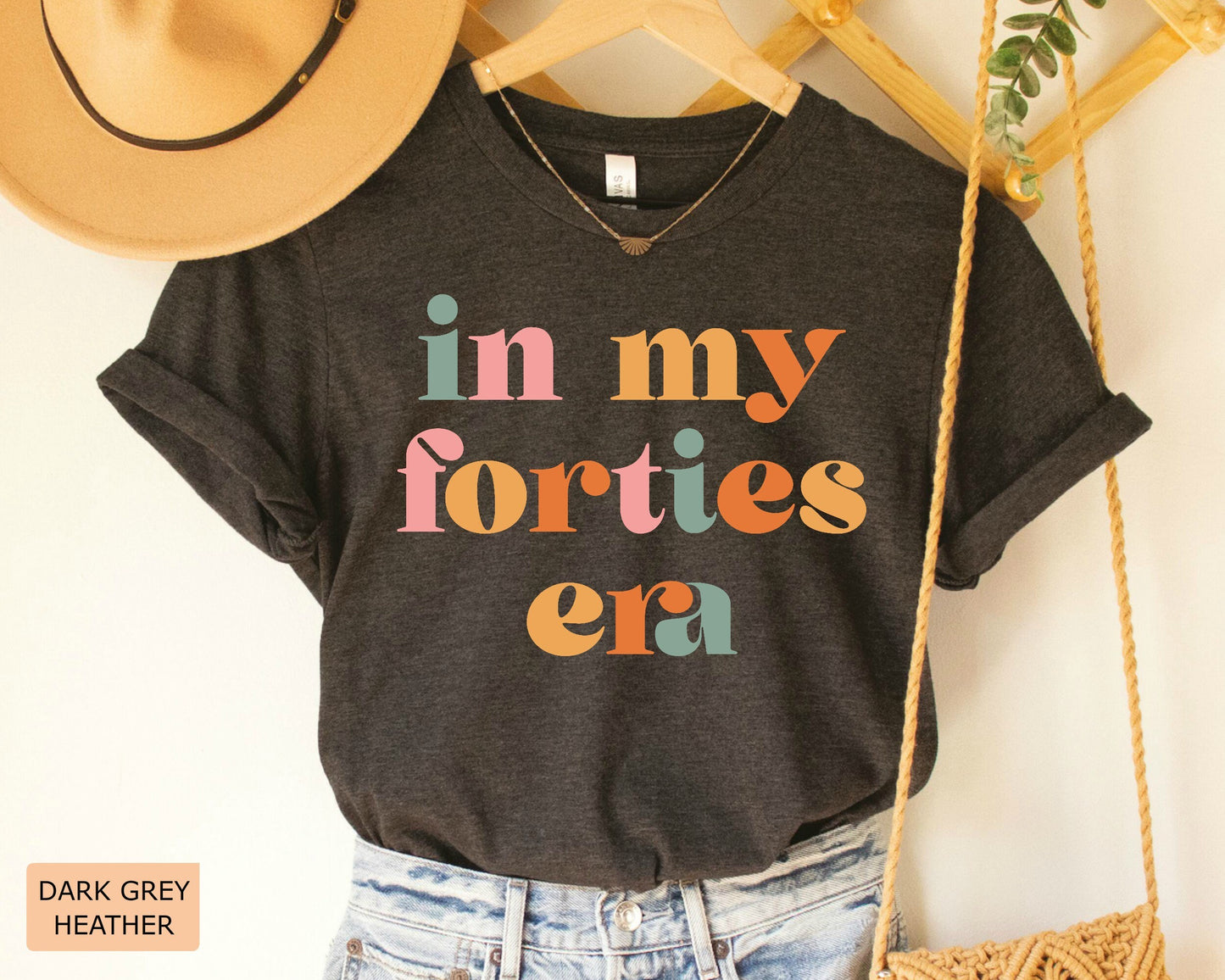 In My Forties Era Shirt - Retro 40th Birthday Gift