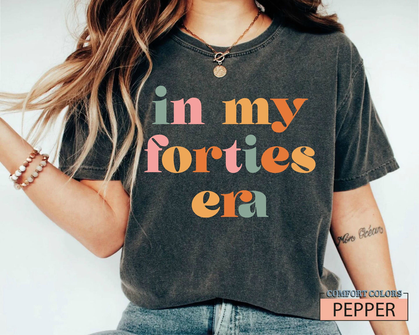 In My Forties Era Shirt - Retro 40th Birthday Gift