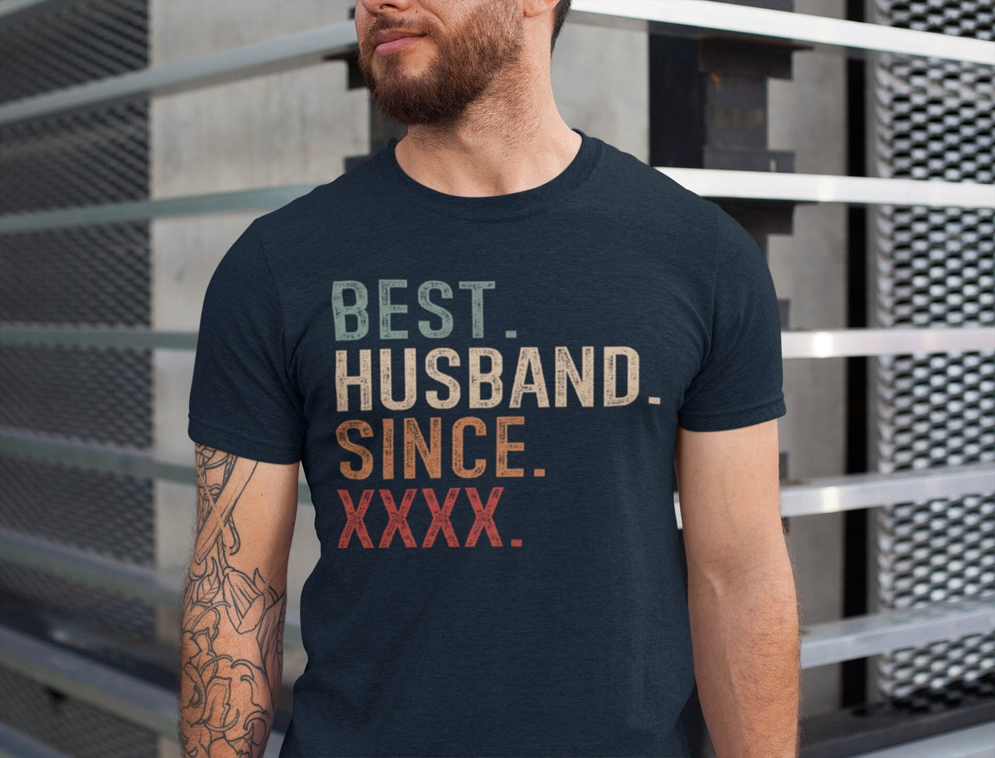 Anniversary Gift for Husband Wife Shirt - Couple Wedding Anniversary Gift - Best Husband Since Shirt - Hubby Wifey Macthing Shirts