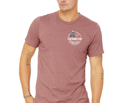 Funny Dad T-Shirt: Thermostat Police Comfort Colors Tee