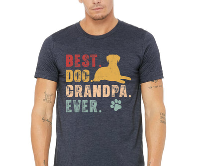 Funny Dog Grandpa Comfort Colors T-Shirt: Dog Lover Gift