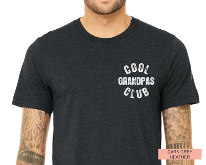 Cool Grandpas Club Shirt - Comfort Colors Best Grandpa T-Shirt - Grandfather Birthday Gift - Fathers Day Gift from Grandkids
