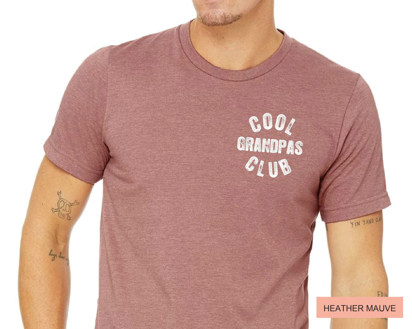 Cool Grandpas Club Shirt - Comfort Colors Best Grandpa T-Shirt - Grandfather Birthday Gift - Fathers Day Gift from Grandkids