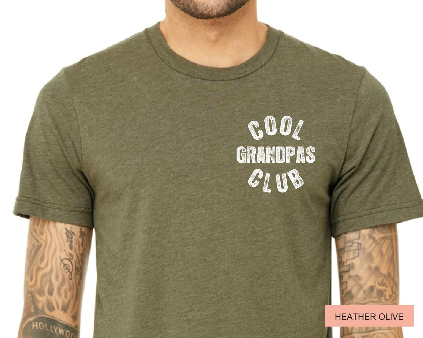 Cool Grandpas Club Shirt - Comfort Colors Best Grandpa T-Shirt - Grandfather Birthday Gift - Fathers Day Gift from Grandkids