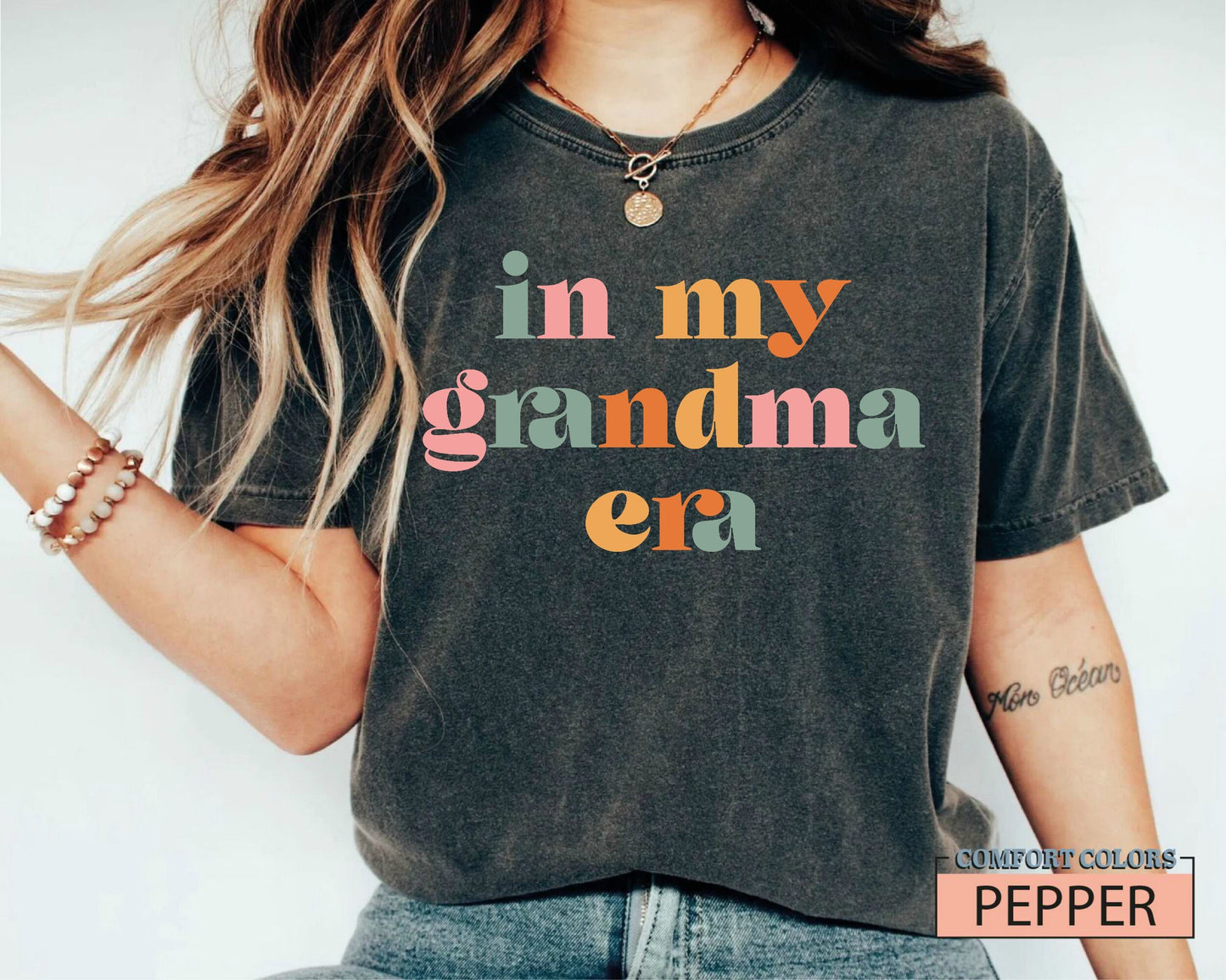 In My Grandma Era Shirt - Proud New Grandma T-Shirt