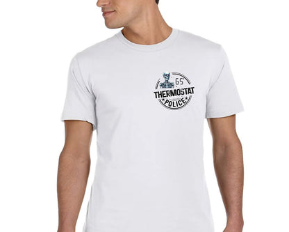 Funny Dad T-Shirt: Thermostat Police Comfort Colors Tee