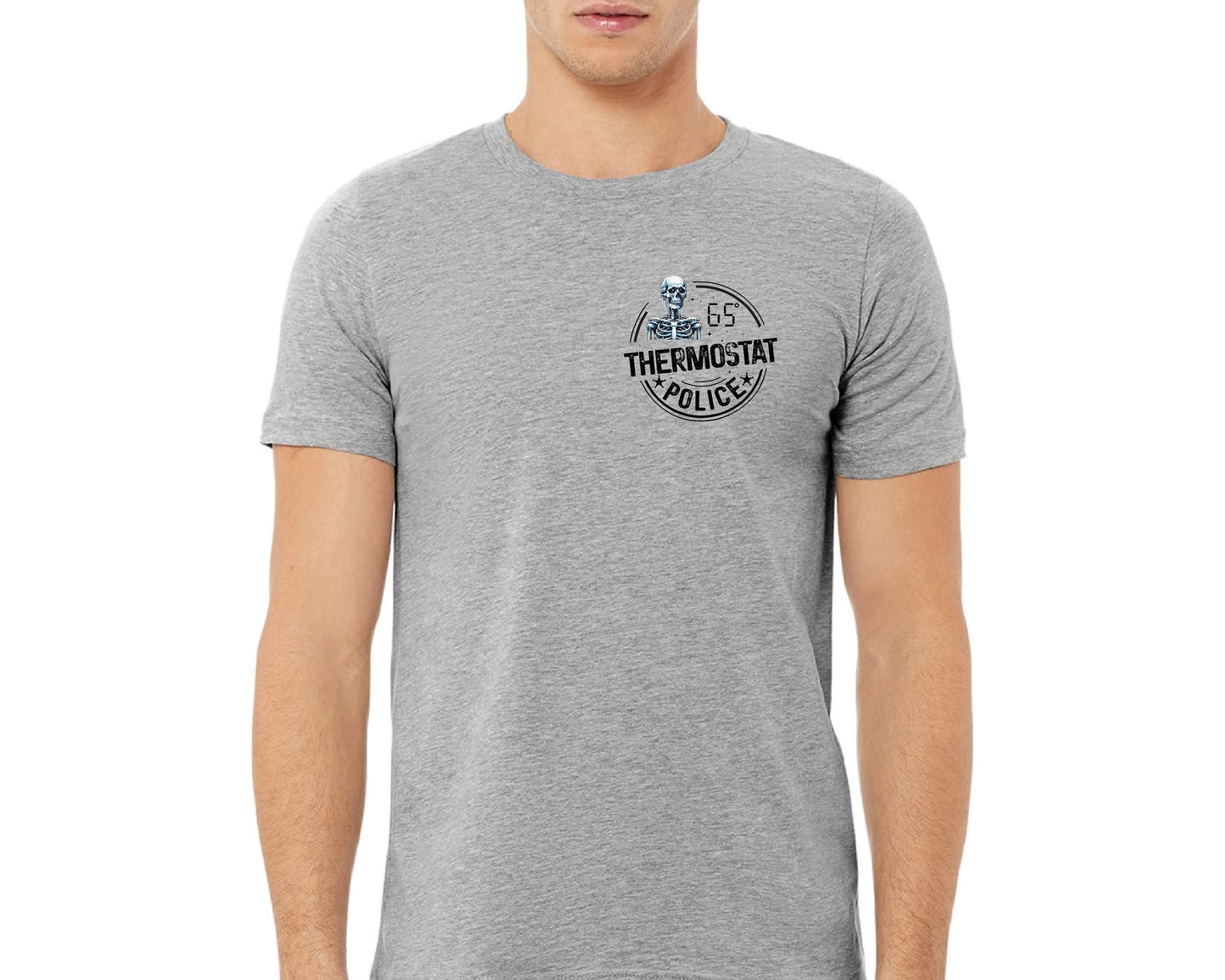 Funny Dad T-Shirt: Thermostat Police Comfort Colors Tee