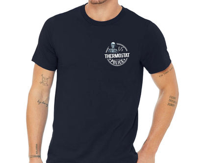 Funny Dad T-Shirt: Thermostat Police Comfort Colors Tee