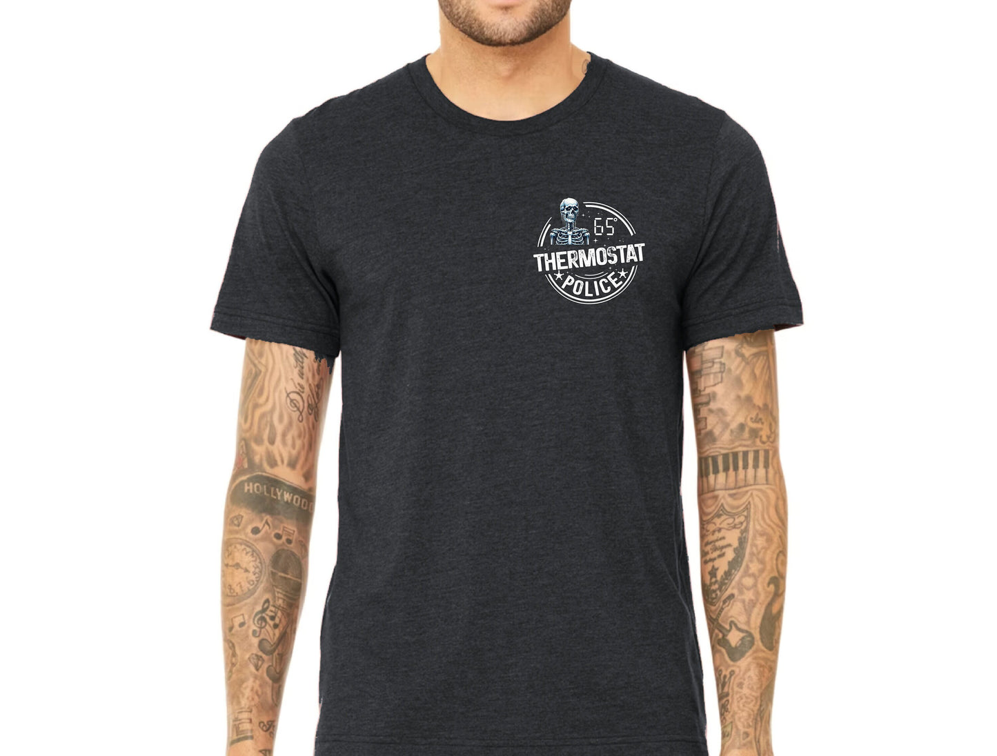 Funny Dad T-Shirt: Thermostat Police Comfort Colors Tee